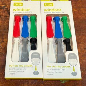 True Windsor Wine Glass Charms 2 Packs